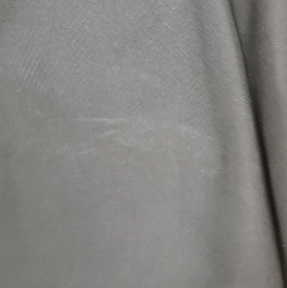 BLACK A-Line Apostrophe Stretch Skirt Size XL - Picture 3 of 7